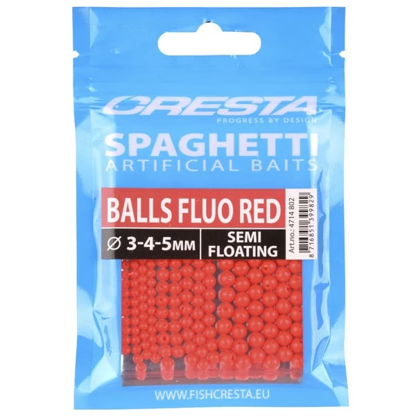 Cresta Spaghetti Balls 3-4-5mm 5 Cresta Spaghetti Balls 3-4-5mm - Afbeelding 5