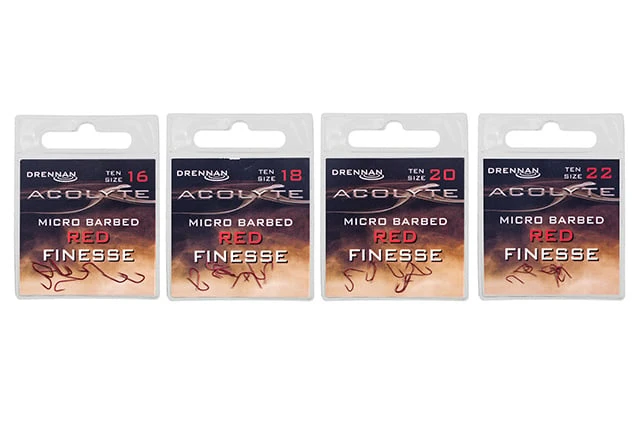 Drennan Acolyte Micro Barbed Red Finesse 3 Drennan Acolyte Micro Barbed Red Finesse - Afbeelding 3