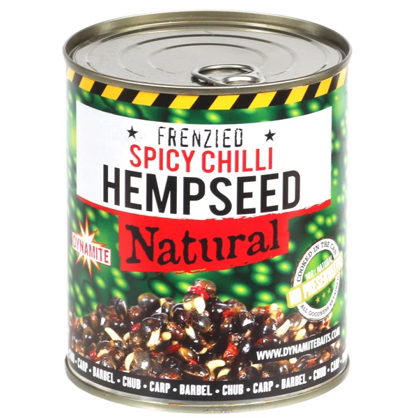 DYNAMITE BAITS Frenzied Spicy Chili Hempseed Natural 700gr 1 DYNAMITE BAITS Frenzied Spicy Chili Hempseed Natural 700gr