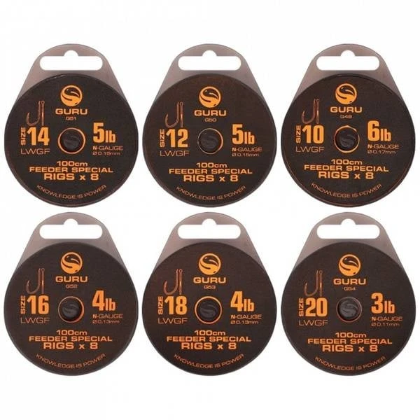 Guru 100cm Feeder Special Rigs 4 Guru 100cm Feeder Special Rigs - Afbeelding 4