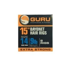 Guru 15” Bayonet Hair Rigs -Visuitrusting Winkel guru 15 bayonet hair rigs 3