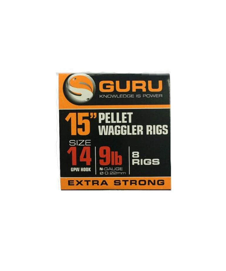 Guru 15” Pellet Waggler Rigs 1 Guru 15” Pellet Waggler Rigs