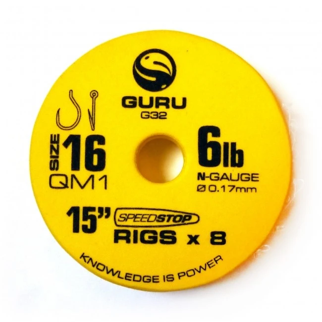 Guru 15” QM1 Speedstop Rigs 1 Guru 15” QM1 Speedstop Rigs