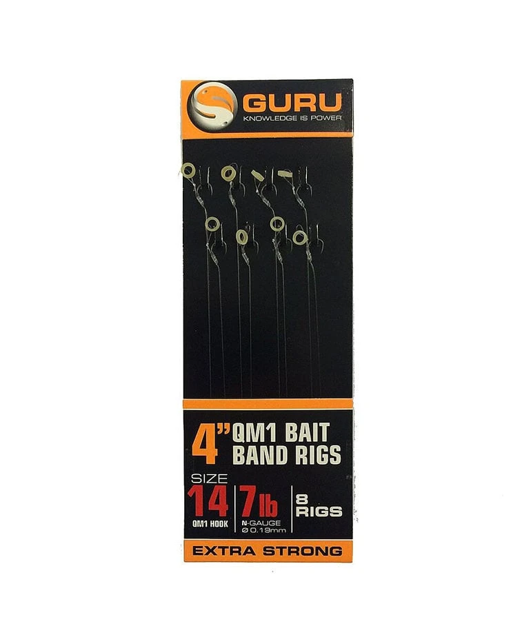 Guru 4” Bait Band Rigs 2 Guru 4” Bait Band Rigs - Afbeelding 2
