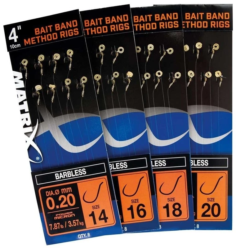 Matrix Bait Hand Method Rig 0.18mm Size 18 1 Matrix Bait Hand Method Rig 0.18mm Size 18