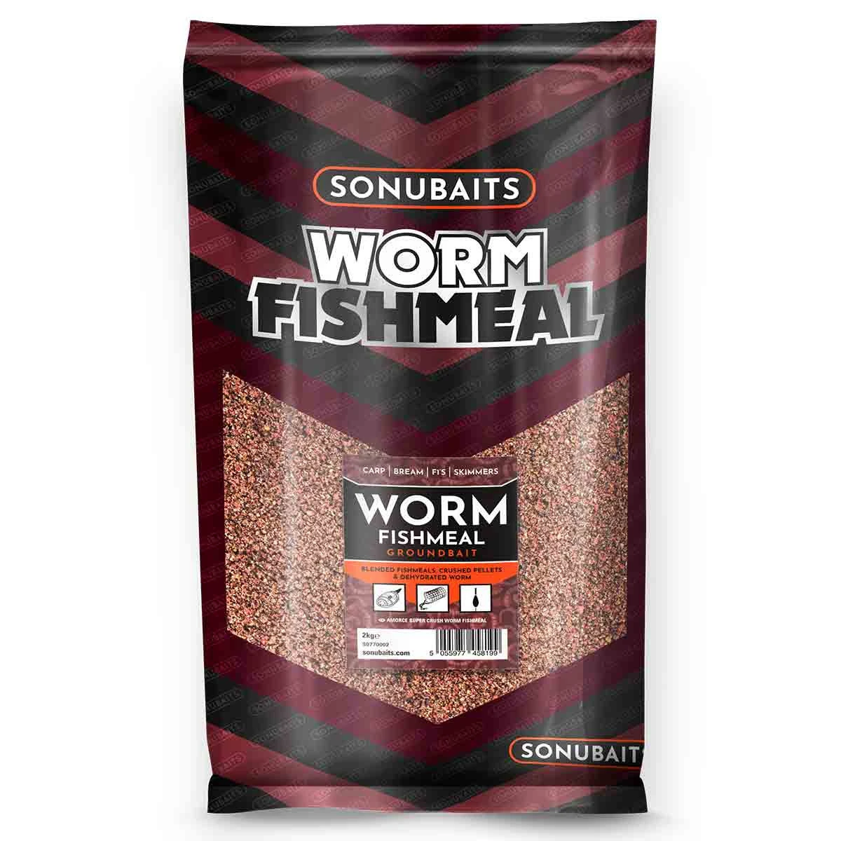Sonubaits Worm Fishmeal Groundbait 1 Sonubaits Worm Fishmeal Groundbait